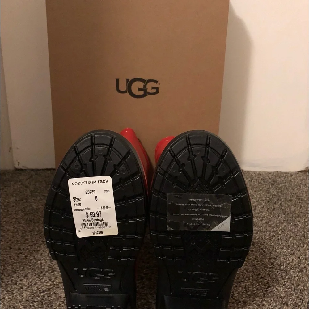 NEW Ugg Rain Boots (size 6 women's) - Picture 2 of 9